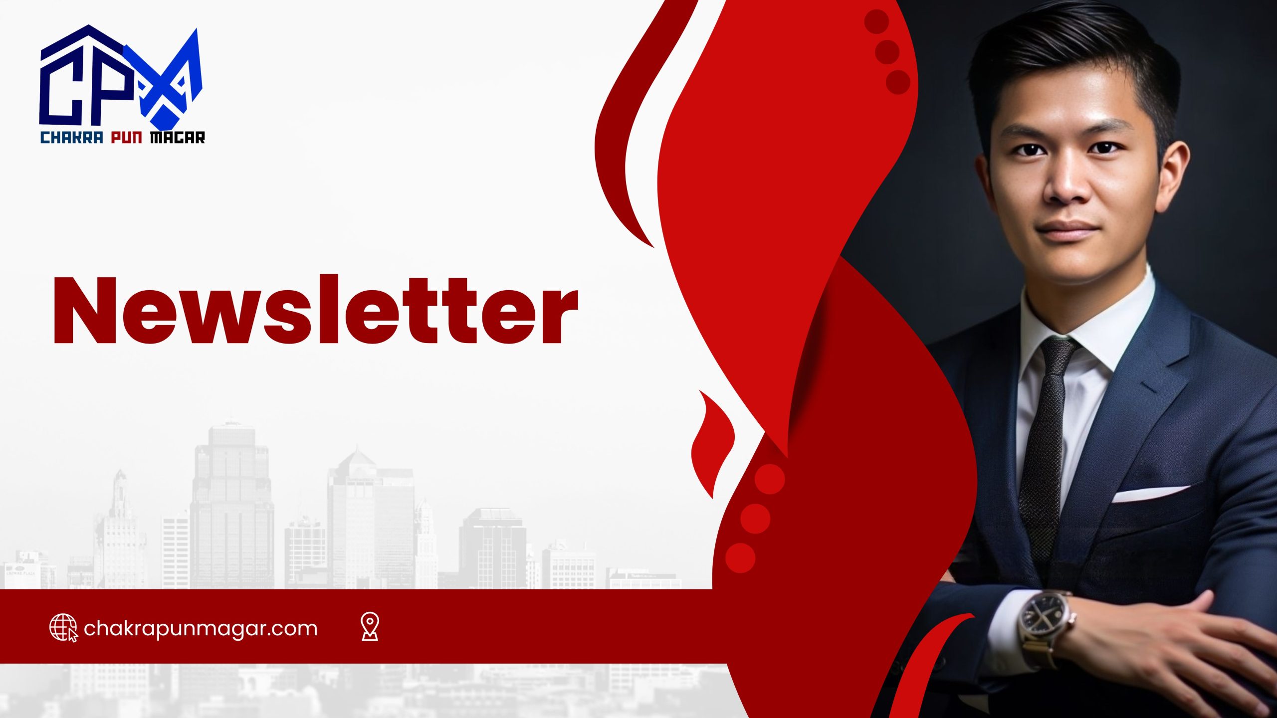 Red And White Modern Financial Statement Analysis Presentation